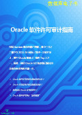 Oracle软件许可证审计指南